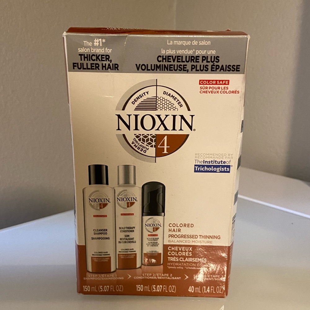 Nioxin System cleanse kit 3pc.